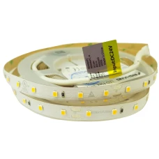 Світлодіодна стрічка 2835-64-IP20-WW-10-24 RD0064TC-A 3000K CRI80 24V 6W/m 880lm/m Rishang, 1м