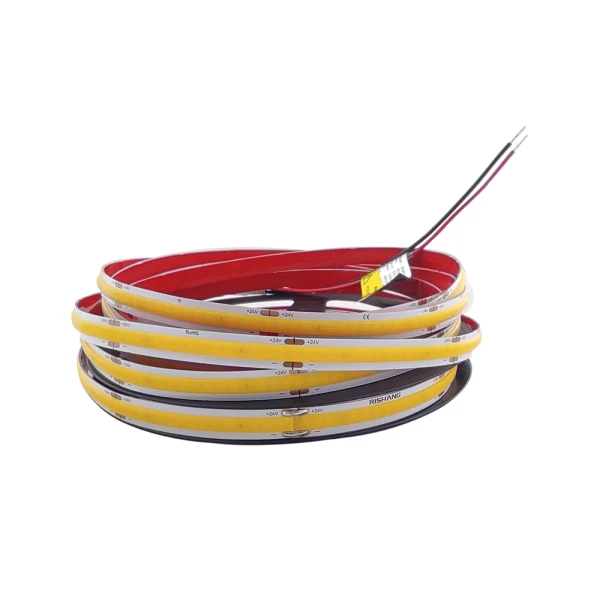 Світлодіодна стрічка COB-320-IP20-NW-8-24 RM0801EC-A 4000K CRI90 24V 10W/m 900lm/m Rishang, 1м - Фото 1