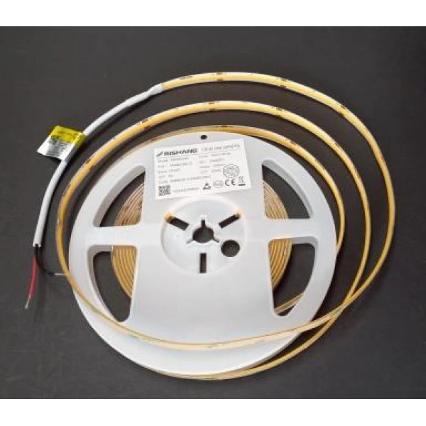 Світлодіодна стрічка COB-320-IP20-NW-8-24 RM0801EC-A 4000K CRI90 24V 10W/m 900lm/m Rishang, 1м - Фото 2