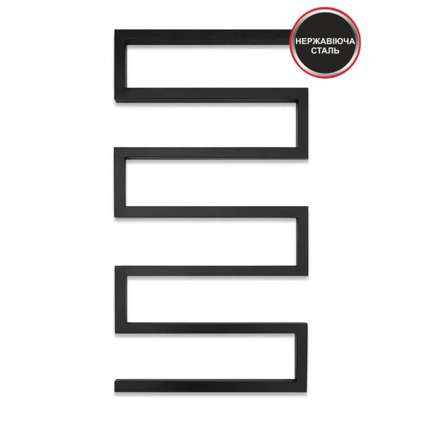 Рушникосушка з нержавіючої сталі Snake Genesis Aqua - Фото 1