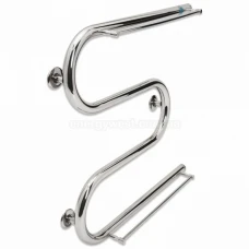 Laris Змійовик-32 з 2-ма поличками 50*50 (см). Водяна рушникосушка