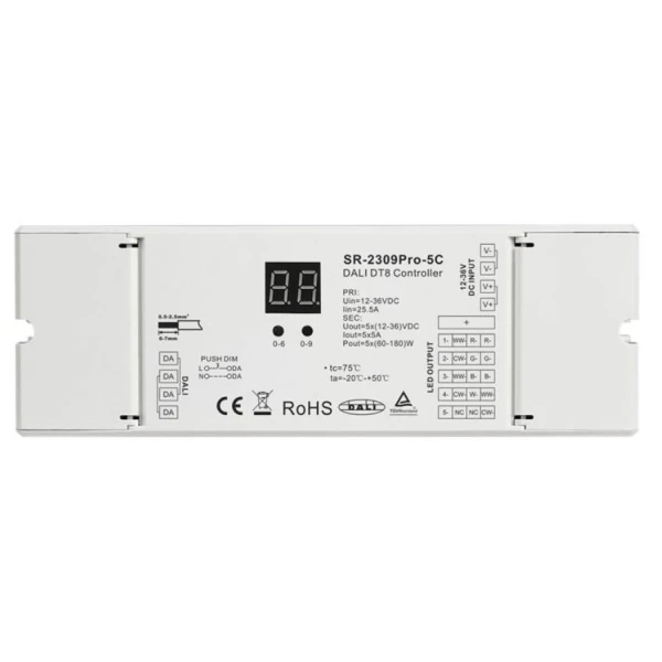 LED димер SR-2309PRO-5C (DALI DT8) 19043 SUNRICHER