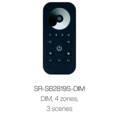 Пульт SR-SB2819S-DIM (RF+BT SR-BUS) SUNRICHER 16473