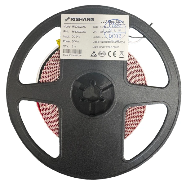 Світлодіодна стрічка 2025-240-IP20-CWd-3-24 RN0SQ0XC CRI90 6500К 21942 Rishang