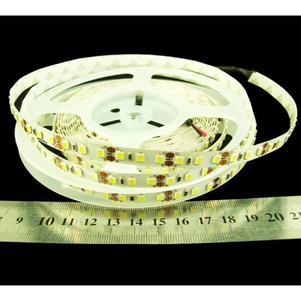 Світлодіодна стрічка 2835-120-IP33-CWd-8-12 R08C0TA-C 6000K 635Лм/м, 8.4Вт/м 7294 Rishang
