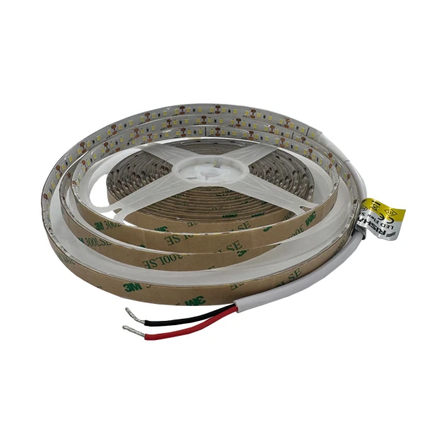 Світлодіодна стрічка 2835-120-IP54-WW-8-24 RL68C0TC-4 3000K 1085Лм/м, 9Вт/м CRI90 21533 Rishang