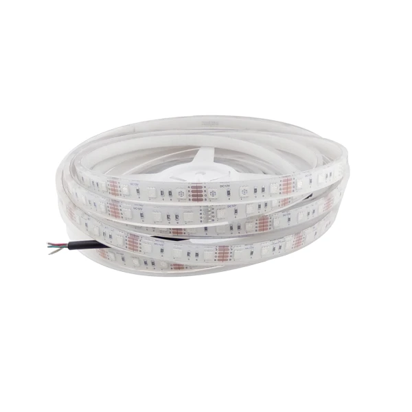 Світлодіодна стрічка 5050-60-IP68-RGB-12-12 RNA260AQ RGB 14537 Rishang - Фото 2