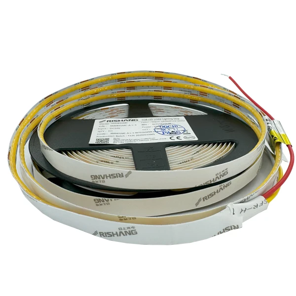 Світлодіодна стрічка COB-544-IP20-WW/CWd-8-24 RM0831MC-A-L 2700K/5700K CRI90 (3 кабеля) 20668 Rishang