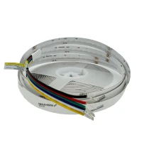 Світлодіодна стрічка COB-560-IP20-RGB/WW/CWd-12-24 RM0221SP-HNAK RGB/2700К/6500К 822Лм/м, 15Вт/м Rishang 20727 (бухта 5 м) (Ціна за 1 м)