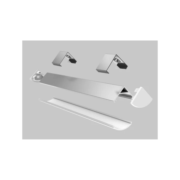 Профіль алюмінієвий LP-SL054 17811 BWLT (Ціна за 1 м.п.) - Фото 3