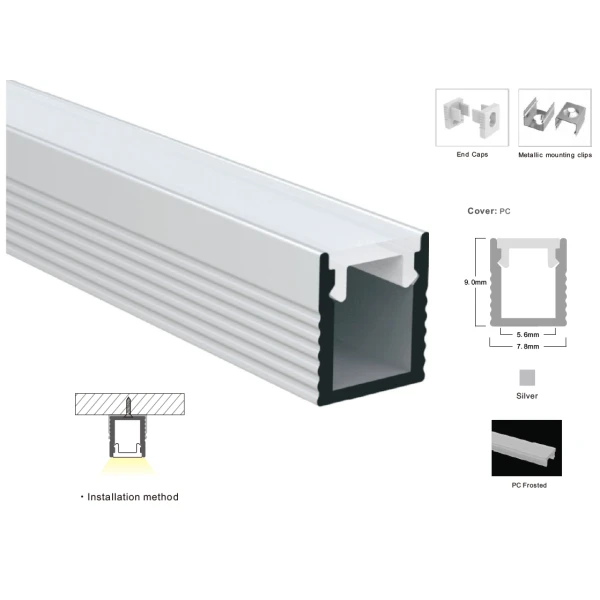 Профіль алюмінієвий LP-SL063 17362 BWLT (Ціна за 1 м.п.) - Фото 1