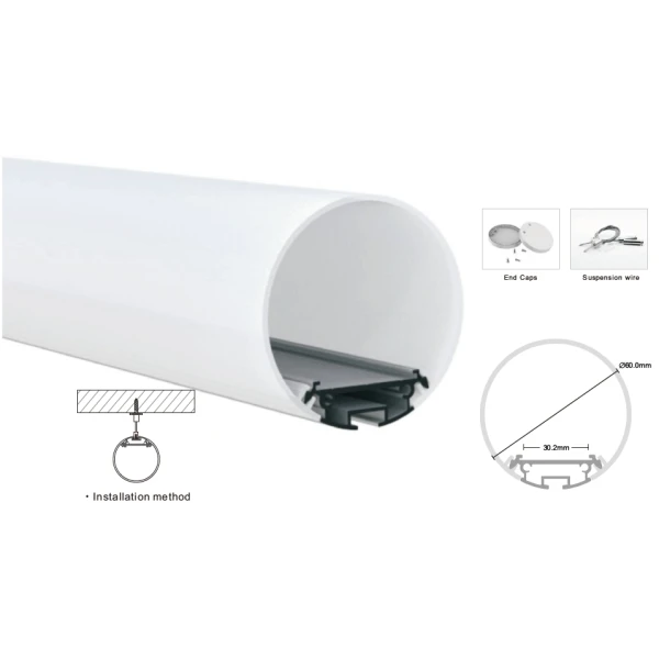 Профіль алюмінієвий LP-SPL071 15436 BWLT (Ціна за 1 м.п.) - Фото 1