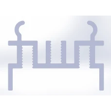 Профіль алюмінієвий SVL LP-SPL101A_IN (в ламелях по 3м) 26*19 (мм) не анод. SVL 21507 (Ціна за 1 м.п.)