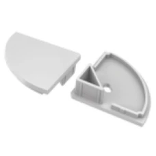 Заглушка з отвором до LED профілю LP-SL090A BWLT 15425