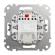Двоклавішний вимикач з синьою LED підсвіткою Sedna Design SDD111105L, колір - білий IP20 Schneider Electric