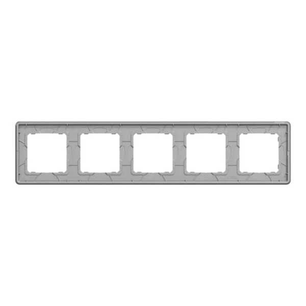 Рамка 5-постова Sedna Design SDD361805, колір - чорне скло IP20 Schneider Electric - Фото 4