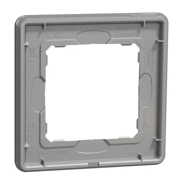 Рамка 1-постова Sedna Design SDD362801, колір - матове скло IP20 Schneider Electric - Фото 8