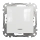 Одноклавішний перемикач з підсвіткою Sedna Design SDD111106L, колір - білий IP20 Schneider Electric