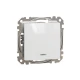 Одноклавішний перемикач з підсвіткою Sedna Design SDD111106L, колір - білий IP20 Schneider Electric
