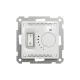 Термостат теплої підлоги 16 A Sedna Design SDD111507, колір - білий IP20 Schneider Electric