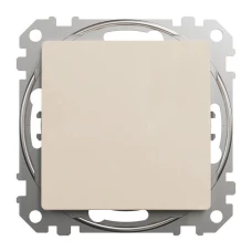 Schneider Sedna Design SDD112111. Одноклавішний кнопковий вимикач