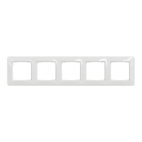 Рамка 5-постова Sedna Design SDD311805, колір - білий IP20 Schneider Electric - Фото 3