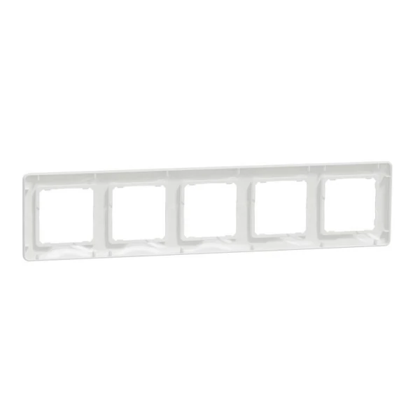 Рамка 5-постова Sedna Design SDD311805, колір - білий IP20 Schneider Electric - Фото 4
