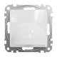 Розетка для виводу кабеля Sedna Design SDD111903, колір - білий IP20 Schneider Electric