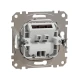 Розетка для виводу кабеля Sedna Design SDD111903, колір - білий IP20 Schneider Electric