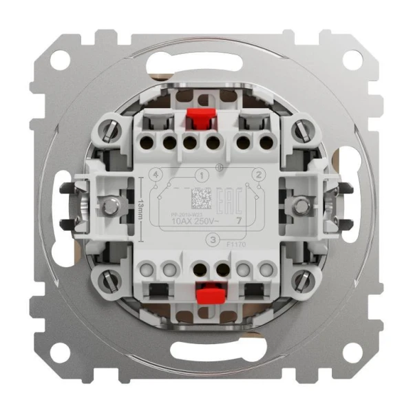 Перехресний/проміжний вимикач Sedna Design SDD112107, колір - бежевий IP20 Schneider Electric - Фото 7