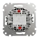 Перехресний/проміжний вимикач Sedna Design SDD114107, колір - чорний IP20 Schneider Electric