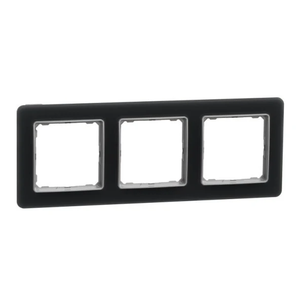 Рамка 3-постова Sedna Design SDD362803, колір - матове скло IP20 Schneider Electric - Фото 1