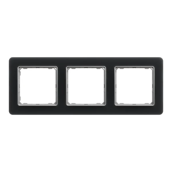 Рамка 3-постова Sedna Design SDD362803, колір - матове скло IP20 Schneider Electric - Фото 5
