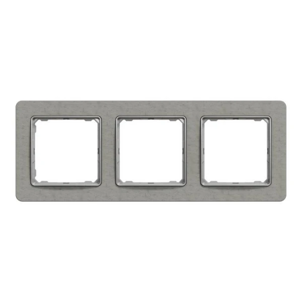Рамка 3-постова Sedna Design SDD390803, колір - бетон IP20 Schneider Electric - Фото 5