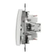 Двоклавішний перемикач Sedna Design SDD111108, колір - білий IP20 Schneider Electric