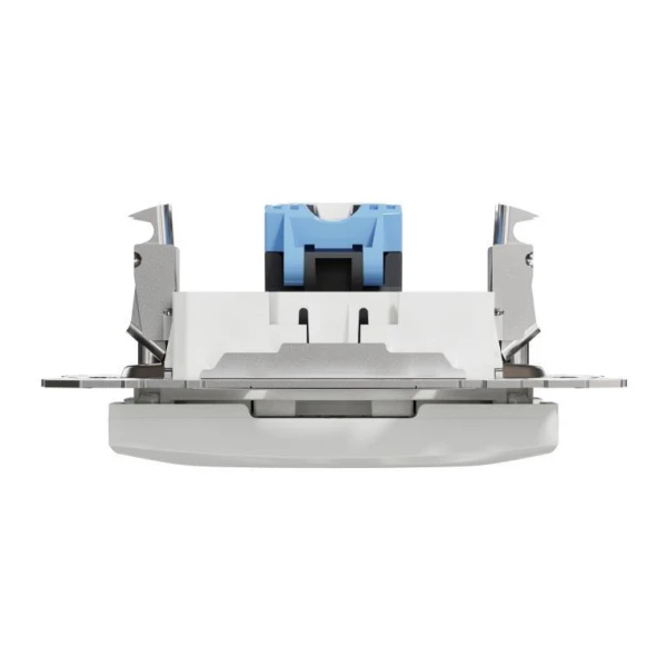 Комп'ютерна розетка, одинарний роз'єм RJ45 CAT6 UTP Sedna Design SDD111461, колір - білий IP20 Schneider Electric - Фото 4