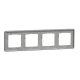 Рамка 4-постова Sedna Design SDD390804, колір - бетон IP20 Schneider Electric