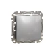 Кнопковий вимикач Sedna Design SDD113111, колір - алюміній IP20 Schneider Electric