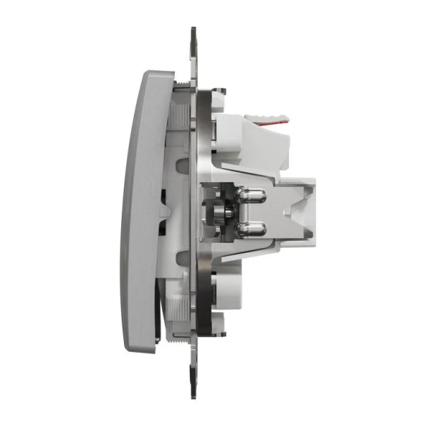 Кнопковий вимикач Sedna Design SDD113111, колір - алюміній IP20 Schneider Electric - Фото 6