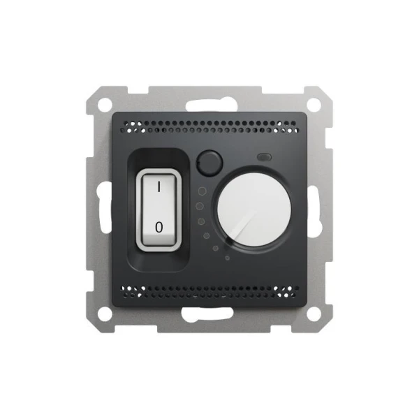 Термостат теплої підлоги 16 A Sedna Design SDD114507, колір - чорний IP20 Schneider Electric - Фото 1