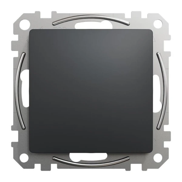 Заглушка Sedna Design SDD114904, колір - чорний IP20 Schneider Electric - Фото 1