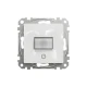 Датчик руху із вимикачем 10 A Sedna Design SDD111504, колір - білий IP20 Schneider Electric