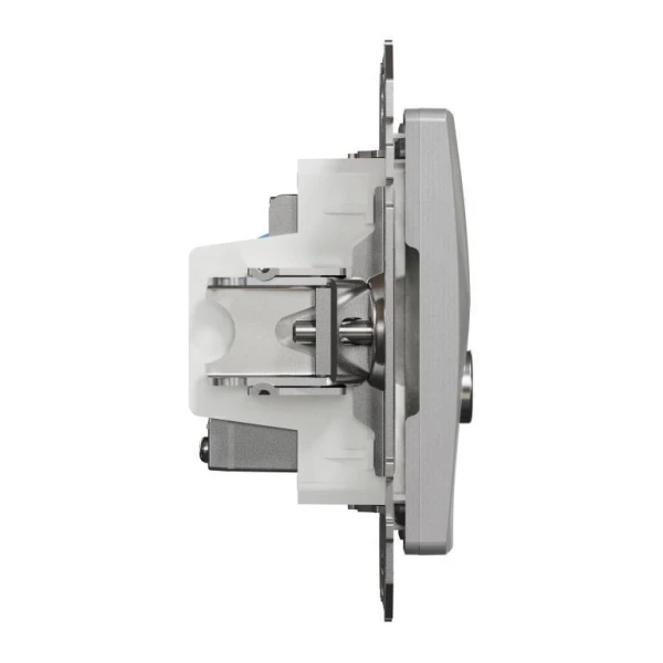Розетка RJ45 категорія 6 UTP -TV Sedna Design SDD113469T, колір - алюміній IP20 Schneider Electric - Фото 5
