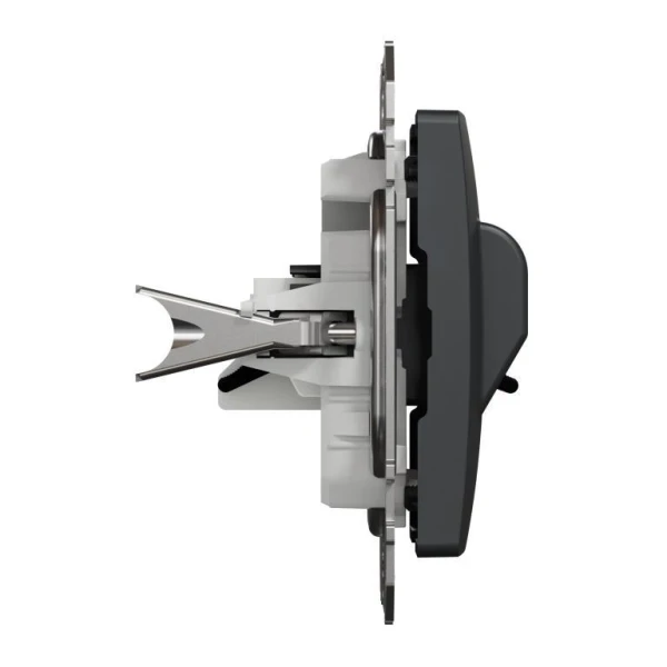 Аудіорозетка Sedna Design SDD114411, колір - чорний IP20 Schneider Electric - Фото 5