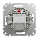 Одноклавішний вимикач з LED підсвіткою Sedna Design SDD111101L, колір - білий IP20 Schneider Electric
