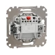Одноклавішний вимикач з LED підсвіткою Sedna Design SDD111101L, колір - білий IP20 Schneider Electric