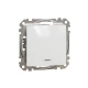 Одноклавішний вимикач з LED підсвіткою Sedna Design SDD111101L, колір - білий IP20 Schneider Electric