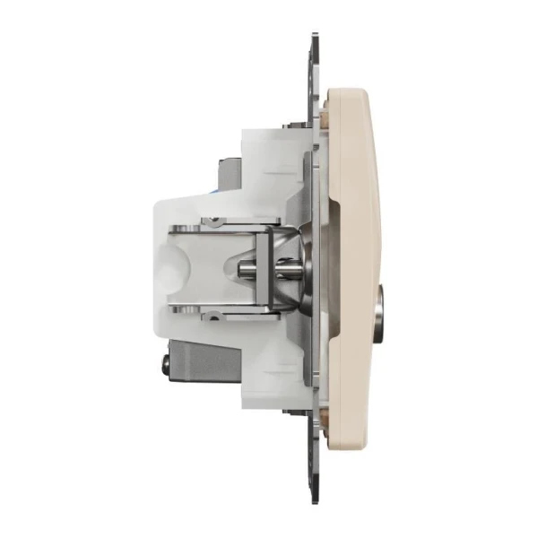 Розетка RJ45 категорія 6 UTP -TV Sedna Design SDD112469T, колір - бежевий IP20 Schneider Electric - Фото 3