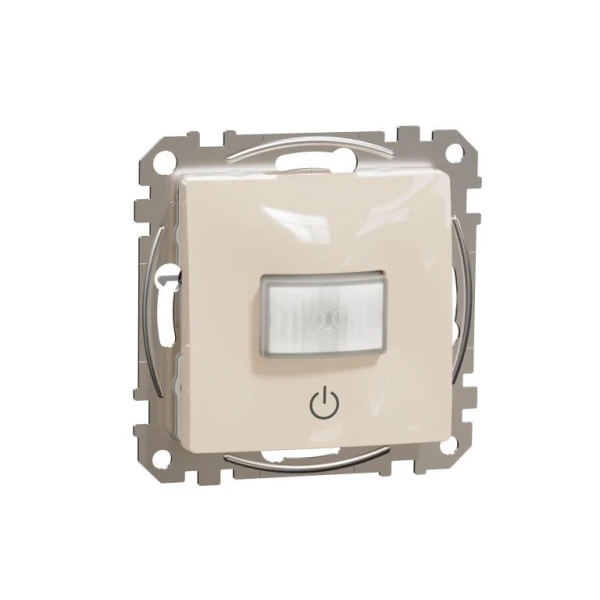 Датчик руху із вимикачем 10 A Sedna Design SDD112504, колір - бежевий IP20 Schneider Electric - Фото 2