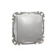 Одноклавішний перемикач Sedna Design SDD213106, колір - алюміній IP44 Schneider Electric